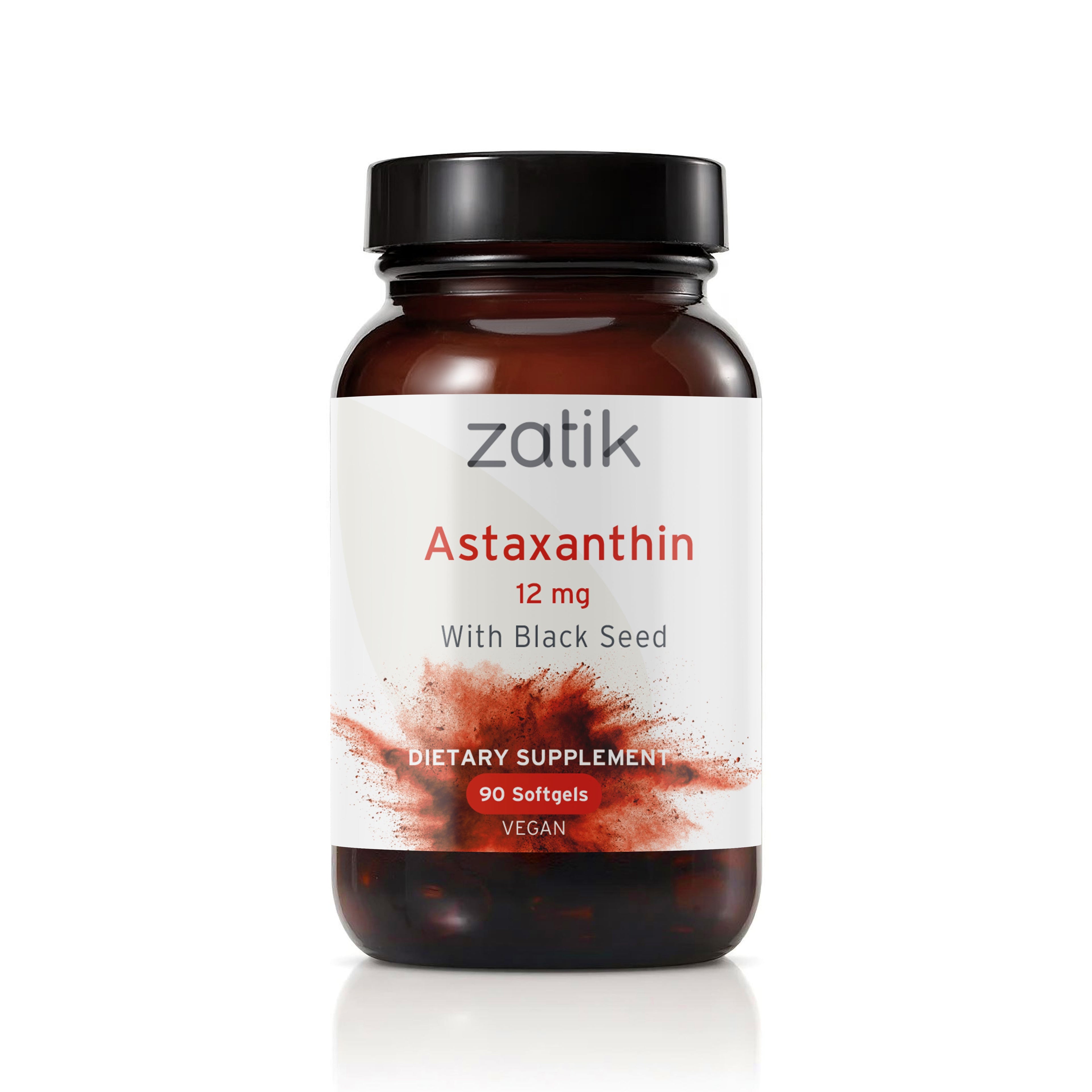 Astaxanthin 12mg with Black Seed